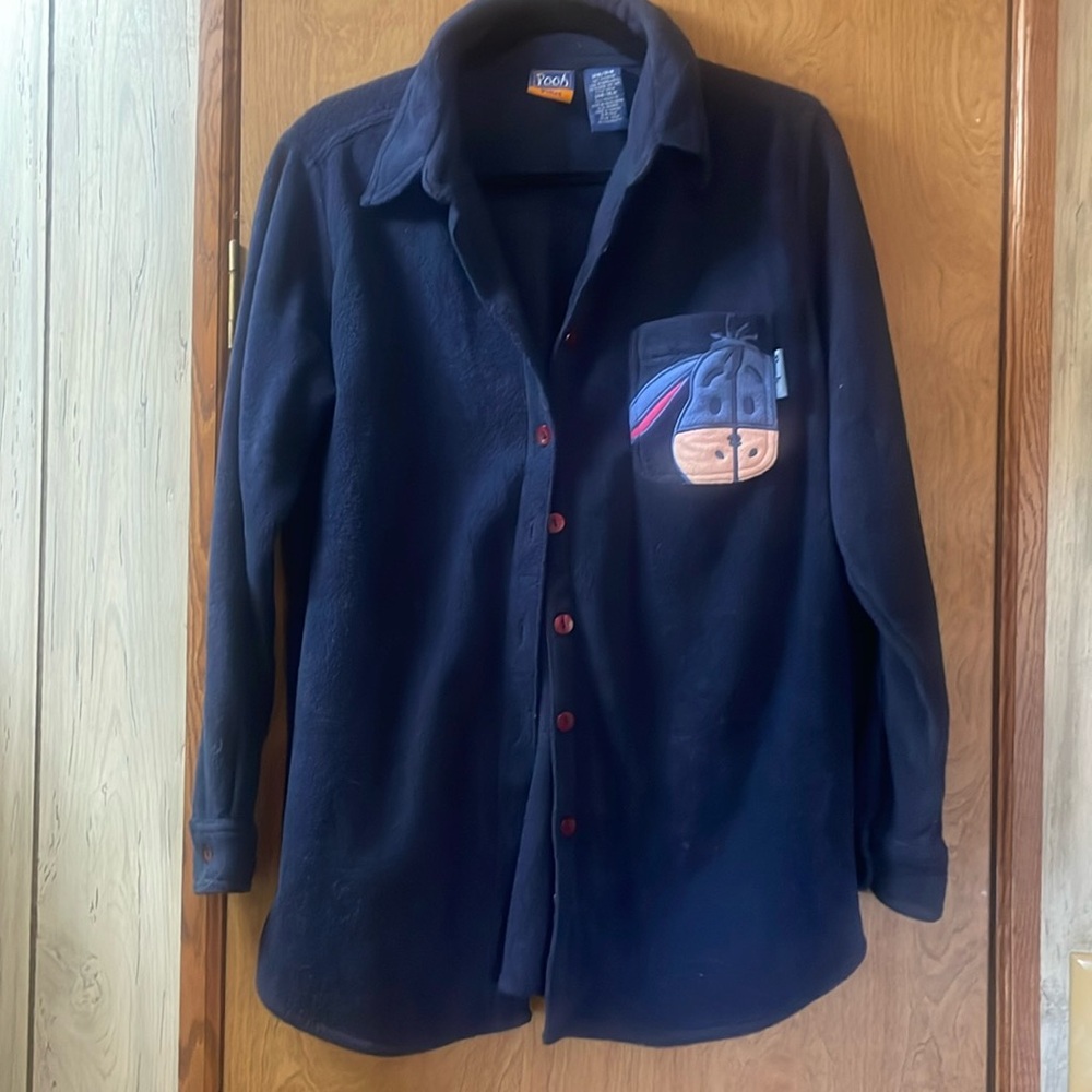 Fleece big shirt